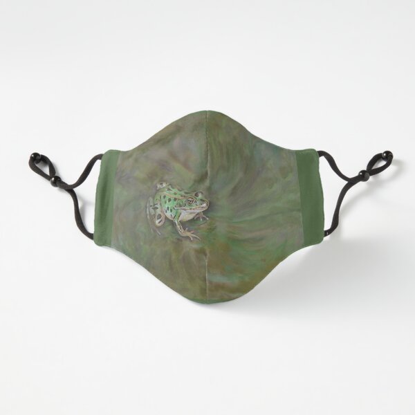 Northern Leopard Frog swirl Fitted 3-Layer