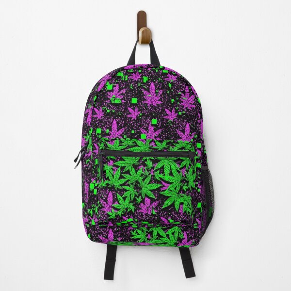 Weed 420 Ganja Smoke Backpacks Redbubble