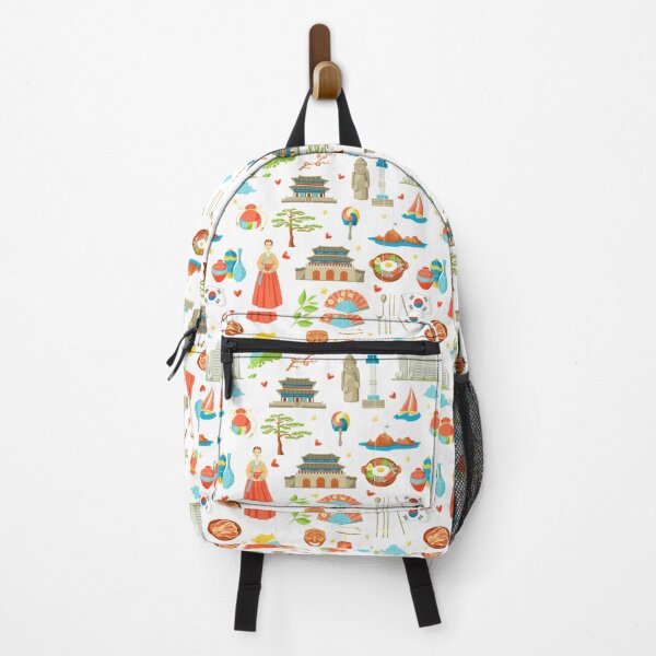 Item preview, Korean history and culture illustration pattern design V2 designed and sold by K-LetterCo.