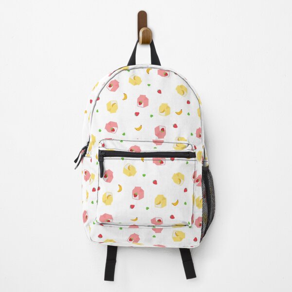 Item preview, Banana milk and Strawberry milk illustration pattern design designed and sold by K-LetterCo.