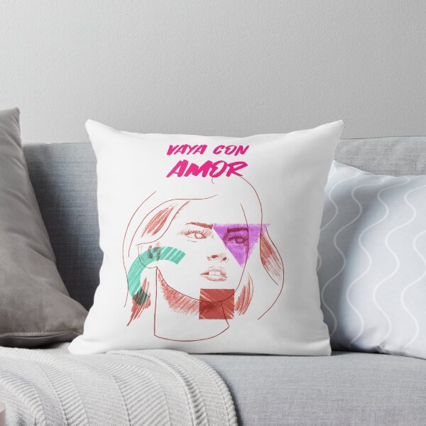 Item preview, Vaya con amor stylish drawing of a woman designed and sold by CrazyHowCool.