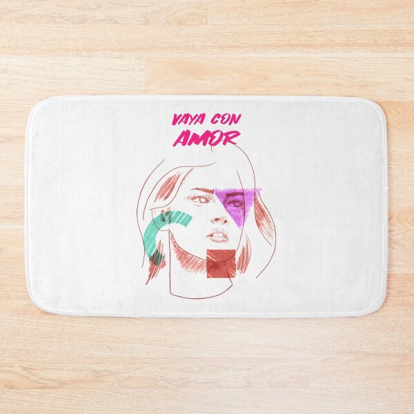 Item preview, Vaya con amor stylish drawing of a woman designed and sold by CrazyHowCool.