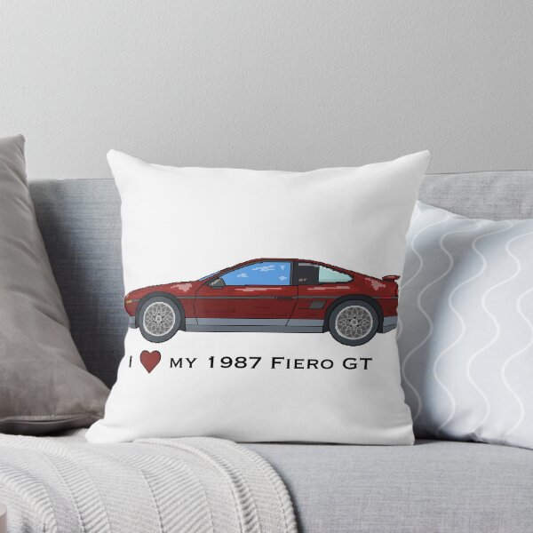 Item preview, I Love My Red 1987 Fiero GT designed and sold by copperhens.