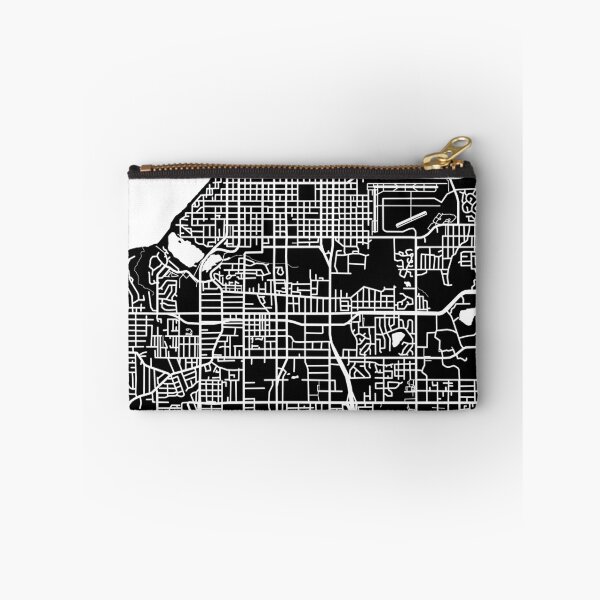 Item preview, Anchorage Map - Black designed and sold by CartoCreative.