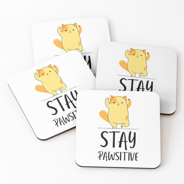 Item preview, Stay Pawsitive designed and sold by Wachi-A.