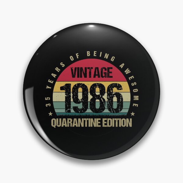 Item preview, Vintage 35th Limited Edition 1986 Quarantine Edition Birthday Gift designed and sold by Alexandra Schowalter.