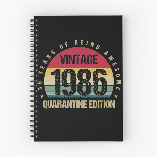 Item preview, Vintage 35th Limited Edition 1986 Quarantine Edition Birthday Gift designed and sold by Alexandra Schowalter.
