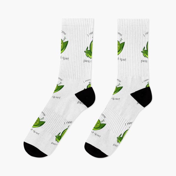 Item preview, I Need Some Peas and Quiet | Cute Vegetable Pun for Peace and Quiet designed and sold by InkItStudio.