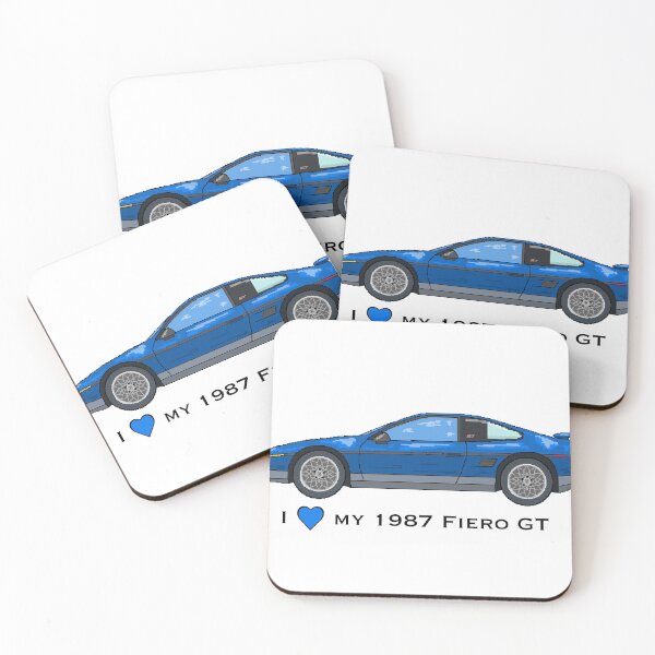 Item preview, I Love My Blue 1987 Fiero GT designed and sold by copperhens.