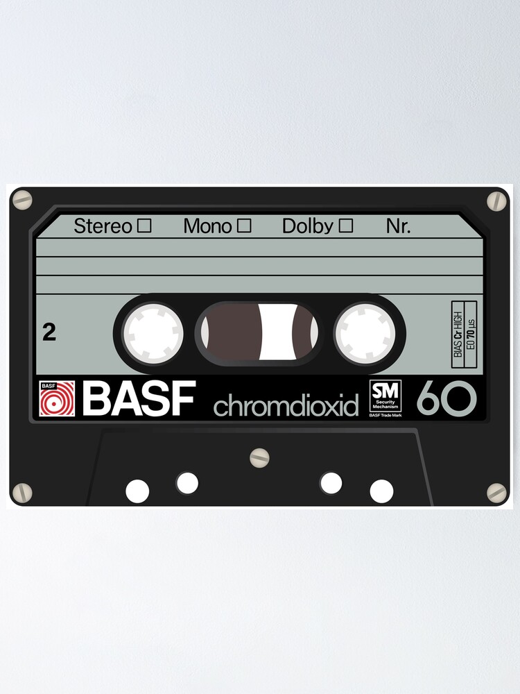 Autocollants Cassettes BASF 