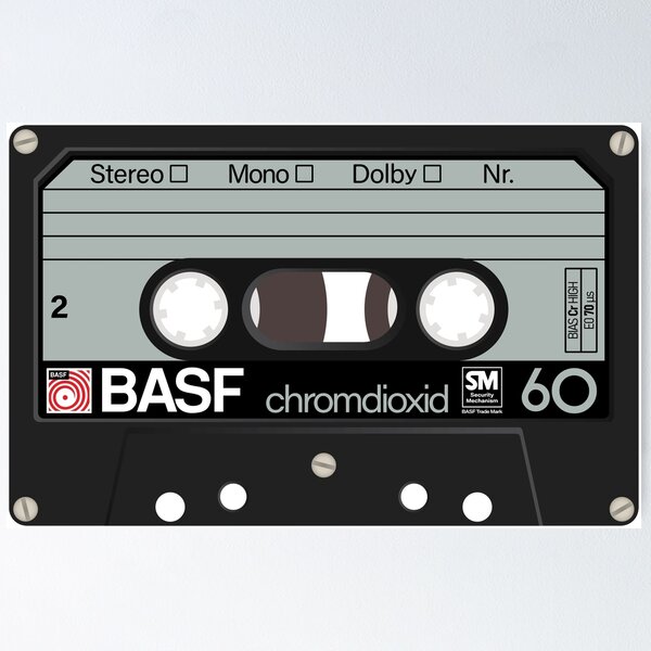 Item preview, Cassette BASF chromdioxid 60 designed and sold by T44Productions.