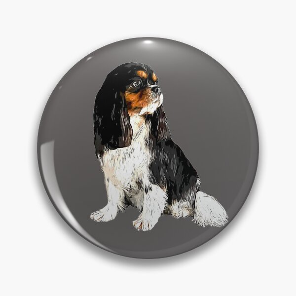 Item preview, Cavalier King Charles Spaniel Tri Elegance designed and sold by ElegantCat.
