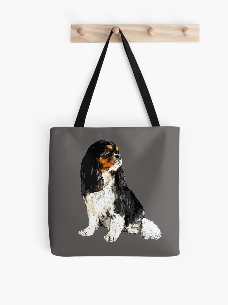 Cavalier King Charles Tote Bag - Tri Cavalier King Charles Tote Bag - Tri
