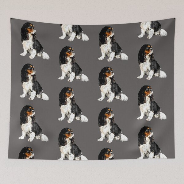 Item preview, Cavalier King Charles Spaniel Tri Elegance designed and sold by ElegantCat.