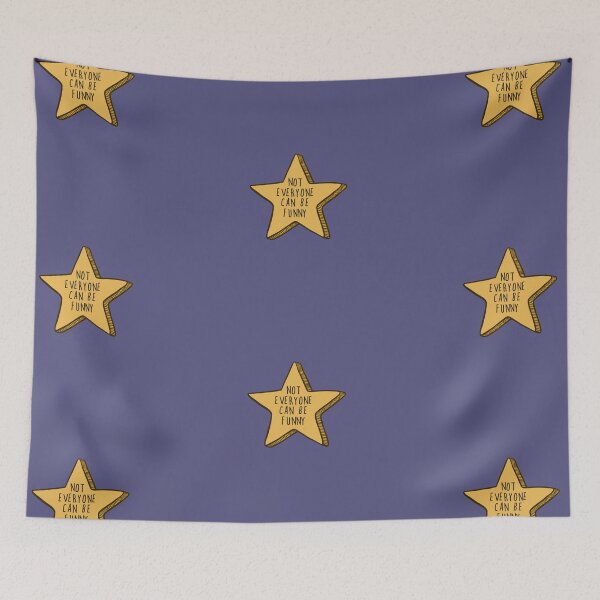 Item preview, “Not Everyone Can Be Funny” Gold Star designed and sold by wholesomegothic.