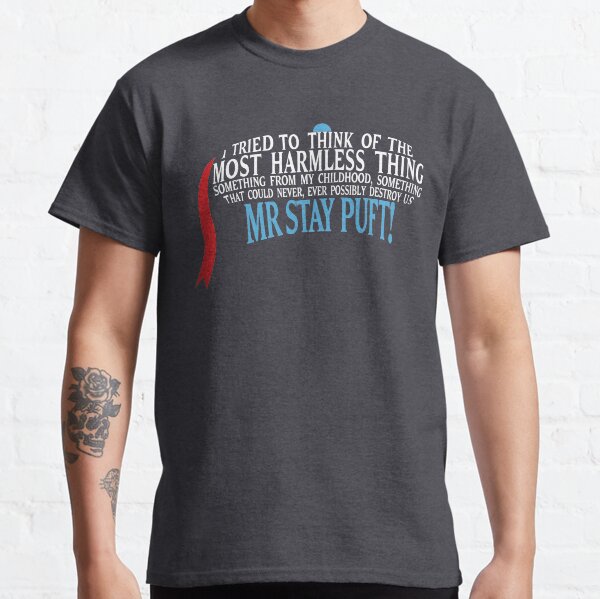 The Real Ghostbusters T-Shirt Mr Stay Puft Marshmallows Navy Heather Tee The Real Ghostbusters T-Shirt Mr Stay Puft Marshmallows Navy Heather Tee