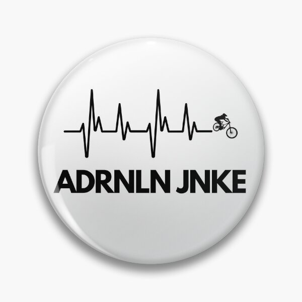 Artikelvorschau, ADRNLN JNKE (Adrenalin Junkie) - Mountainbike-Design entworfen und verkauft von rgraphix.