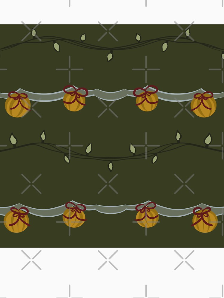 Christmas Tree Lights and Decor Pattern by StellarTatter