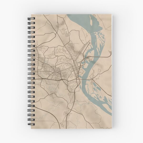 Item preview, Dubuque Sepia Map designed and sold by CPTVDesign.