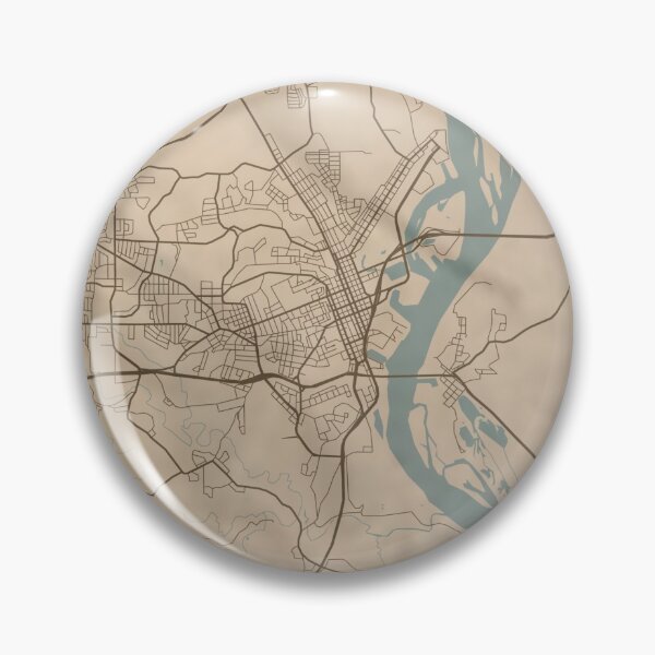 Item preview, Dubuque Sepia Map designed and sold by CPTVDesign.