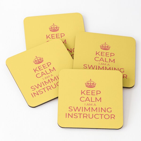 Item preview, Keep Calm I Am A Swimming Instructor designed and sold by henrymencia.
