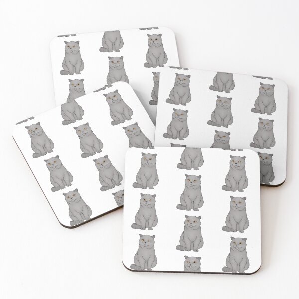 Item preview, British shorthair cat designed and sold by MaaaddArt.