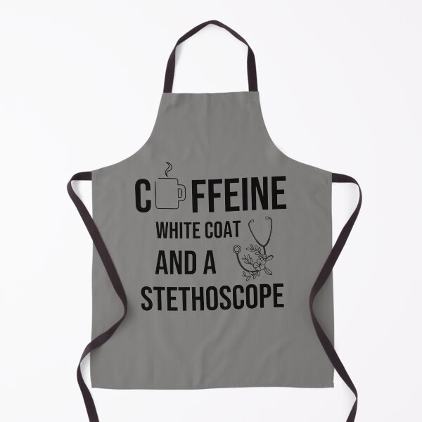 Item preview, Caffeine white coat and a stethoscope  designed and sold by KOOL Studio.