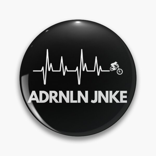 Artikelvorschau, ADRNLN JNKE (Adrenalin Junkie) - Mountainbike-Design entworfen und verkauft von rgraphix.