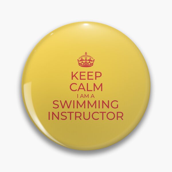 Item preview, Keep Calm I Am A Swimming Instructor designed and sold by henrymencia.