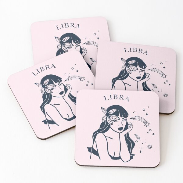 Item preview, Libra girl astrology sticker / print designed and sold by Devin Timpone.