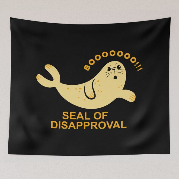 Item preview, Boo Seal Of Disapproval  designed and sold by KassidyKeller.