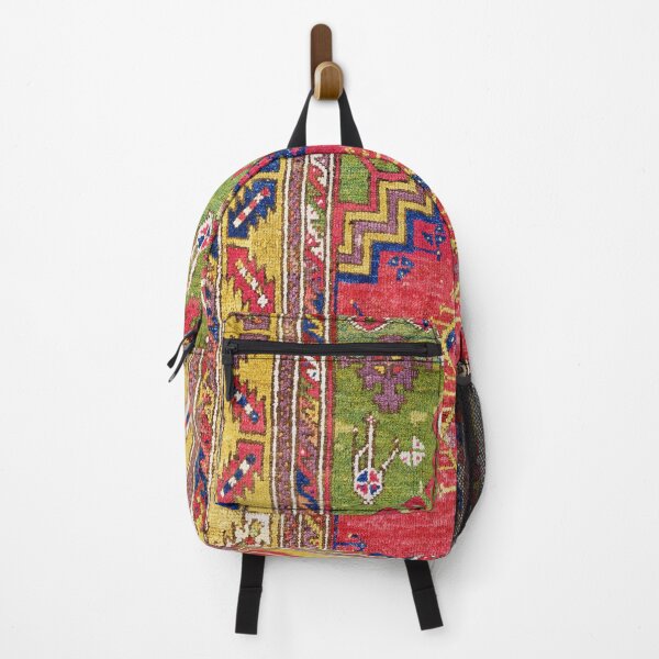 Item preview, Çumra Konya Central Anatolian Prayer Rug Print designed and sold by Vicky Brago-Mitchell®.