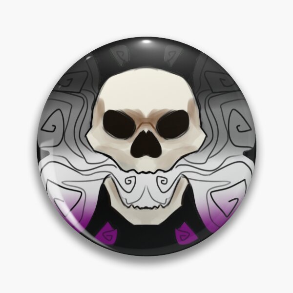 Item preview, ace pride skull designed and sold by acedog.
