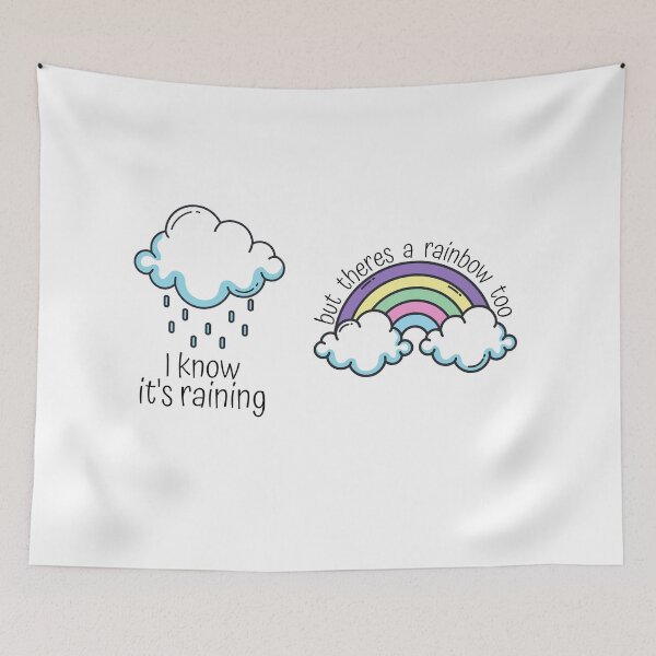 Item preview, I Know its Raining, but there a Rainbow Too designed and sold by ShyPeony.