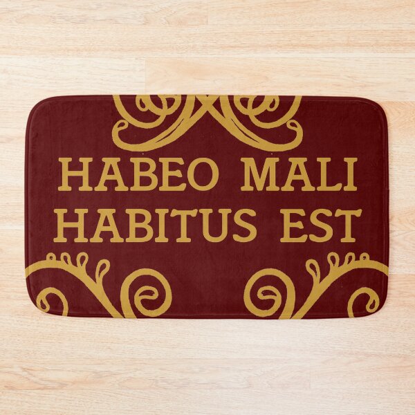 Item preview, I have bad habits -in LATIN  designed and sold by sandpiperstudio.