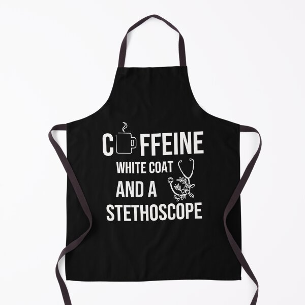 Item preview, Caffeine white coat and a stethoscope  designed and sold by KOOL Studio.