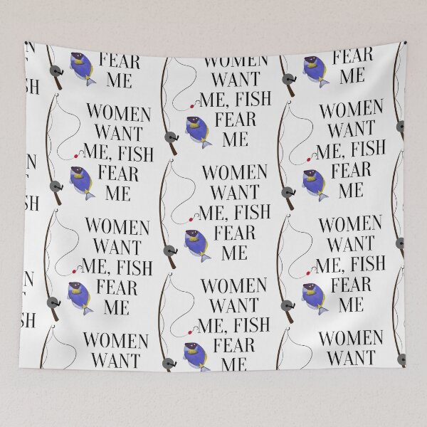 Item preview, Women Want Me, Fish Fear Me designed and sold by EverythingCore.