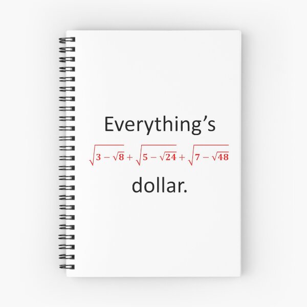Item preview, Everything’s one dollar designed and sold by AhMath.