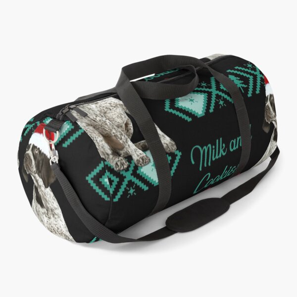 Item preview, German Shorthaired Pointer Christmas Gift Ugly Sweater Milk and Cookies for Santa designed and sold by FunShirtDesigns.