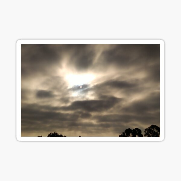 Emerging Sun - Art Sticker