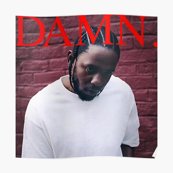 Kendrick Lamar - Maldita portada del álbum Póster