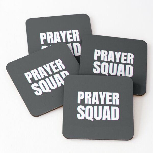Item preview, PRAYER SQUAD WHITE LETTER TSHIRT AND MERCH designed and sold by JaylaStarr.