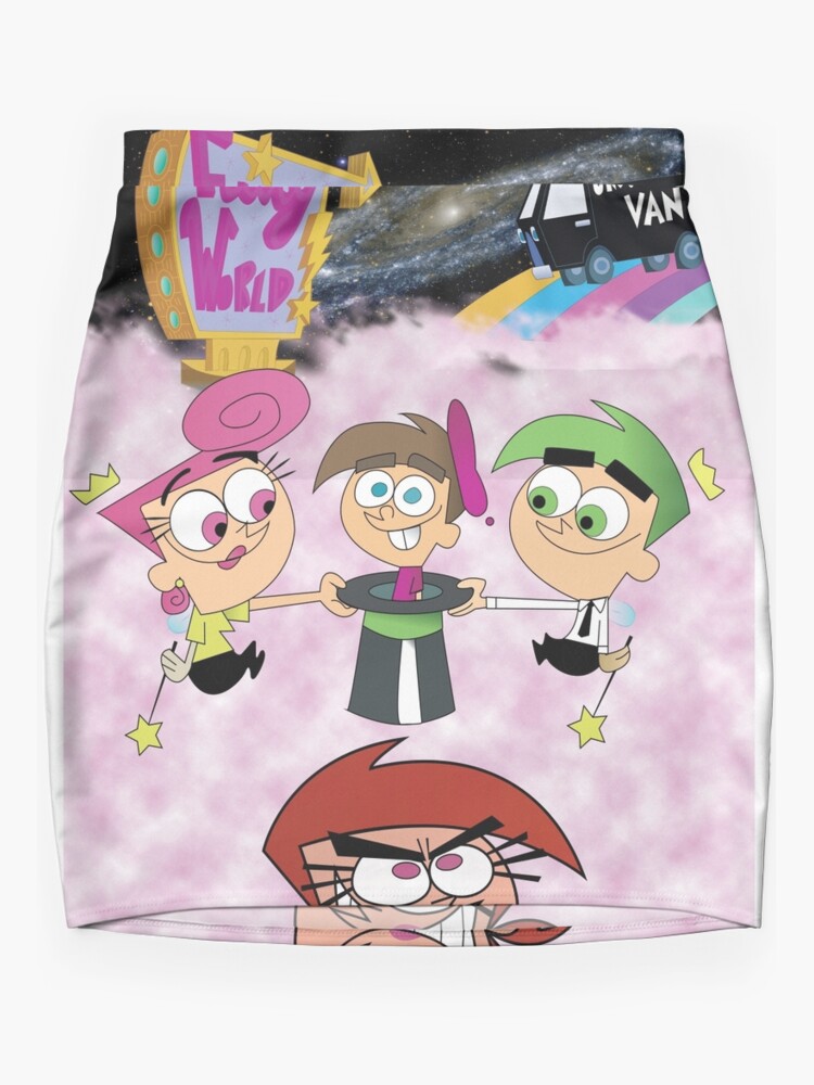 Fairly Odd Parents Poster Mini Skirt for Sale by RyanBarszcz