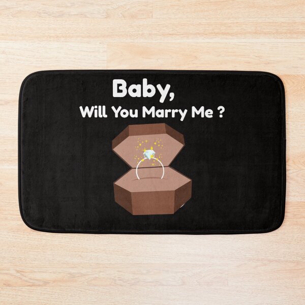 Item preview, Baby, Will You Marry Me ? designed and sold by BubbaCool.