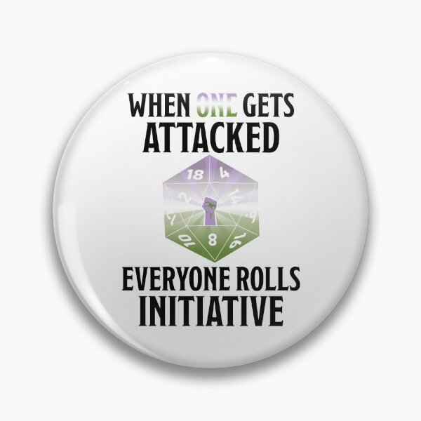 Item preview, Roll for Initiative - Genderqueer designed and sold by mamamaak.
