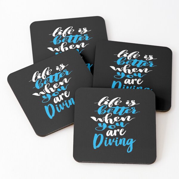 Item preview, Life Is Better When You Are Diving designed and sold by ProjectX23.