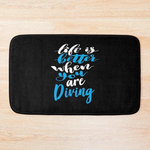 Item preview, Life Is Better When You Are Diving designed and sold by ProjectX23.