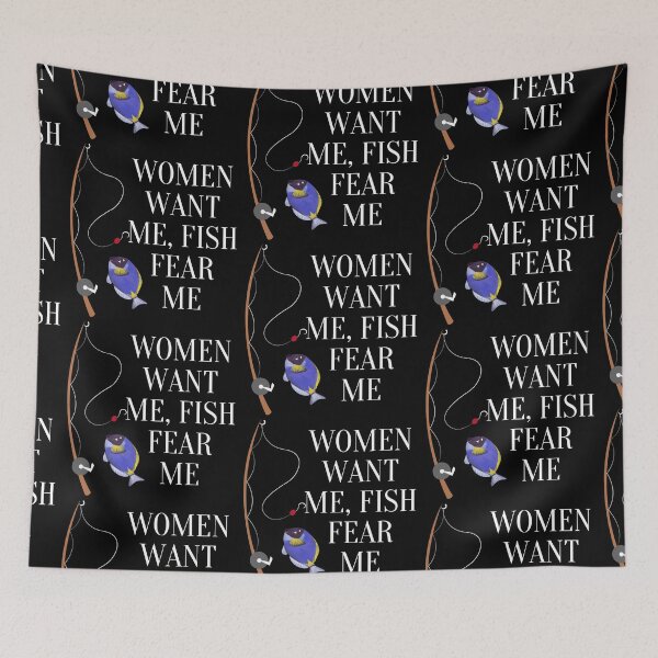 Item preview, Women Want Me, Fish Fear Me designed and sold by EverythingCore.