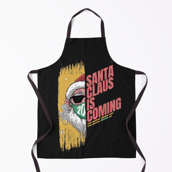 Item preview, Santa Claus is Coming (Black) designed and sold by Perfcet Design.