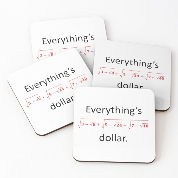 Item preview, Everything’s one dollar designed and sold by AhMath.